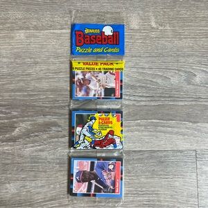 VINTAGE SEALED 1992 Donruss Baseball Value Pack Puzzle and Cards‎ Stan Musial